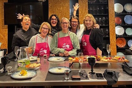 Clase de cocina portuguesa en Lisboa