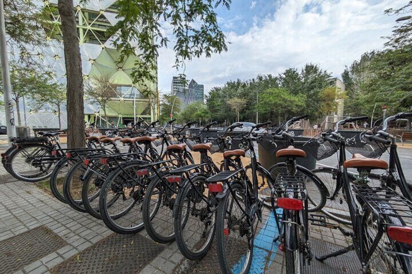 Private Bike or E-bike Guided Tour in Barcelona