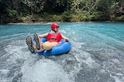 Tubing and Zipline Combo in Rio Celeste