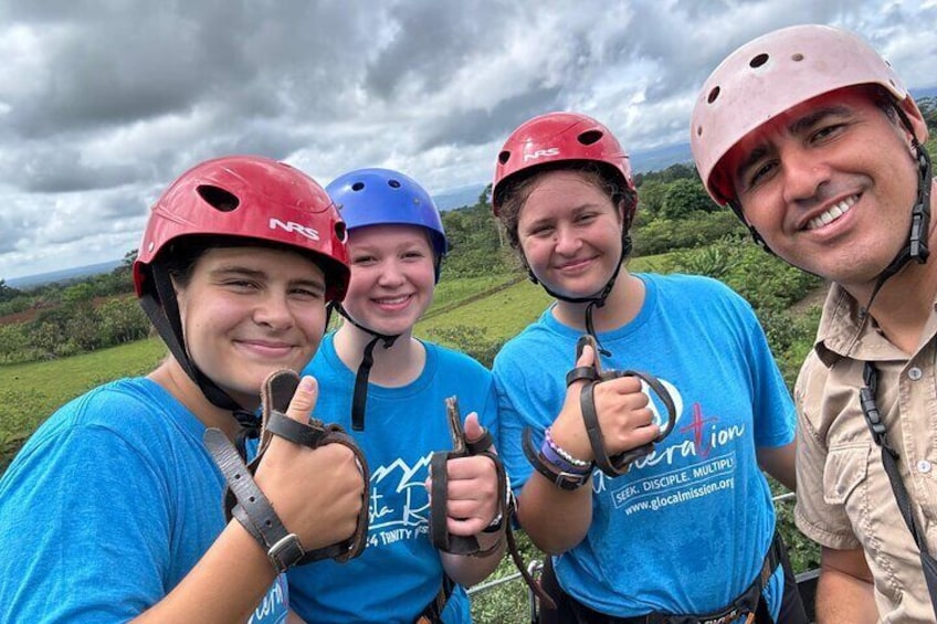 Tubing and Zipline Combo in Rio Celeste