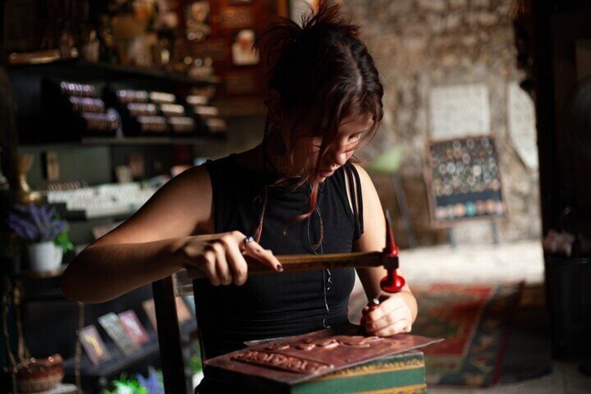 Relief-Making Coppersmith Workshop in Mostar