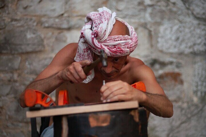 Relief-Making Coppersmith Workshop in Mostar