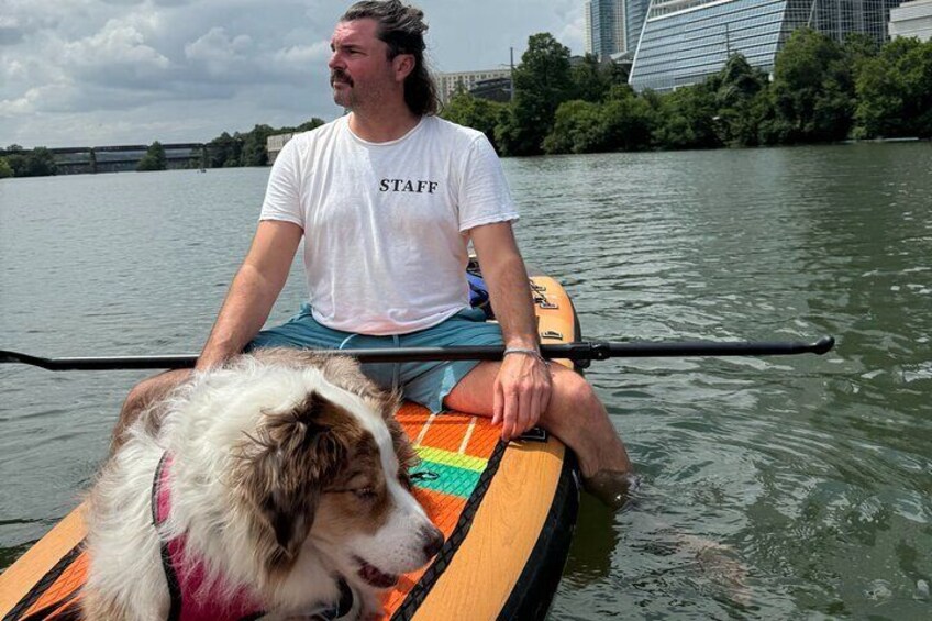 Kayak or Paddle Board Sunset Tour in South Congress Bridge