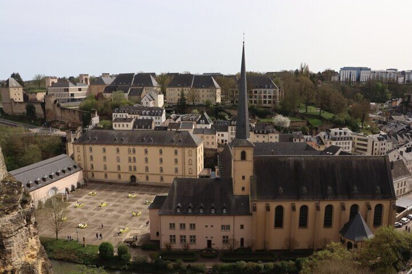 free tour Luxembourg in Spanish Grand Duchy top sites