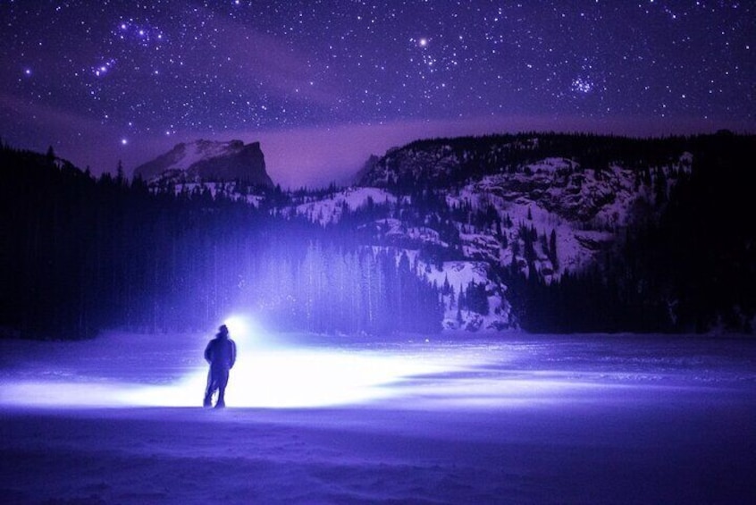 Banff Sunset & Stars - Walking Tour / Headlamp & Ice Cleats Included