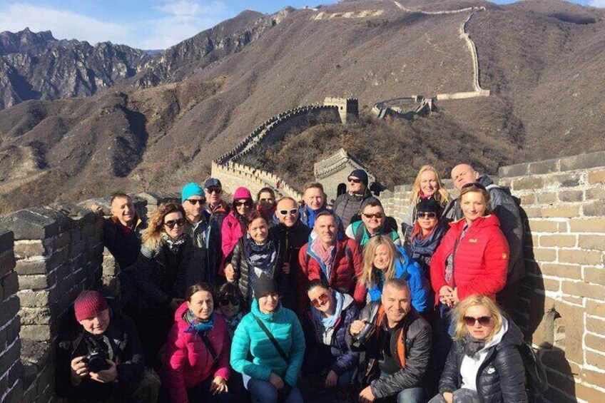 Over the Mutianyu Great Wall 