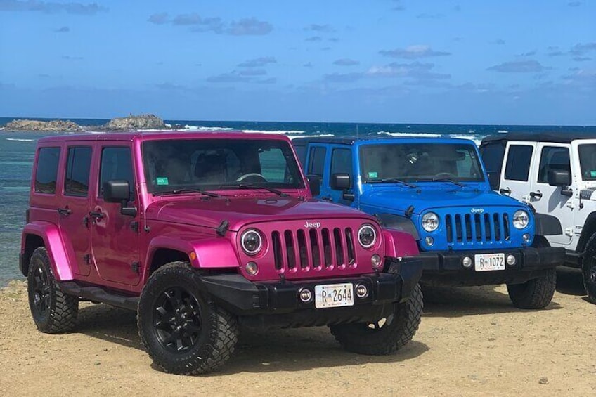 Custom Jeep Rental in St Maarten