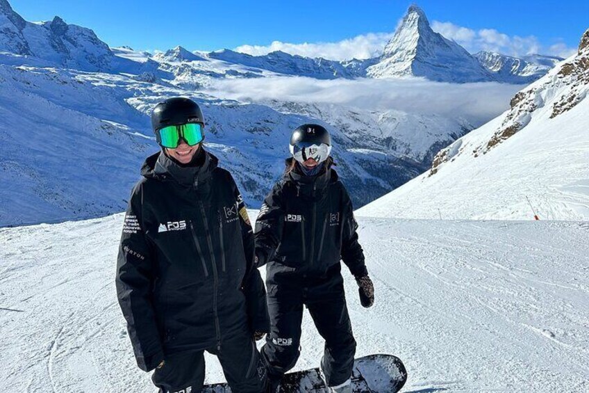 Private Snowboarding Lessons - 3 Hours Zermatt