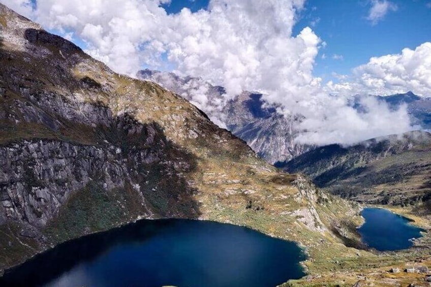 Serene lakes at the altitude of 1500-4000 metres