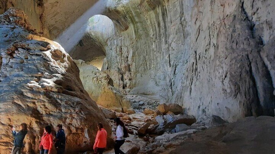Wilderness experience- Kroshuna waterfalls with Devetashka and God's eyes cave