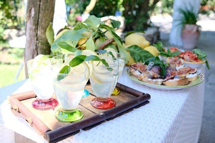 Marì Cooking Class in a Family Farm with Amalfi Coast view