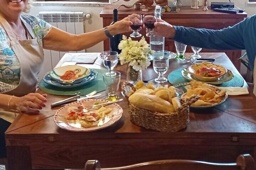 Marì Cooking Class in a Family Farm with Amalfi Coast view