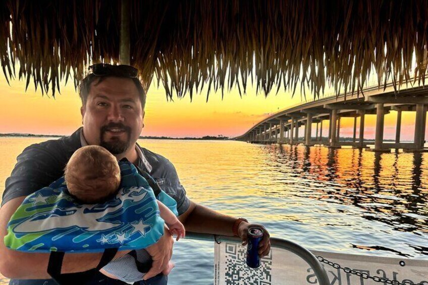 UNFORGETTABLE Destin Tikis Sunset Cruise-Top Shelf Tikis