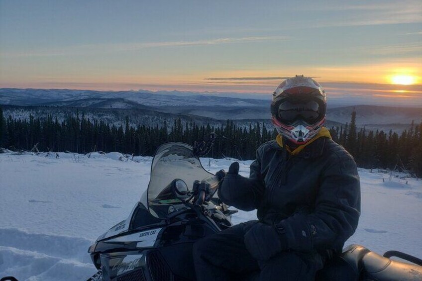 2-Hour Guided Snowmobile Tour in Fairbanks