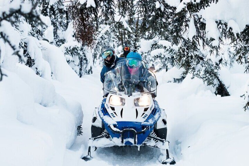 2-Hour Guided Snowmobile Tour in Fairbanks