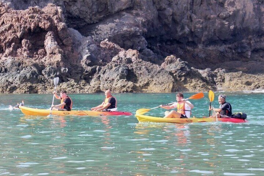 Kayak Tour in Playa Blanca