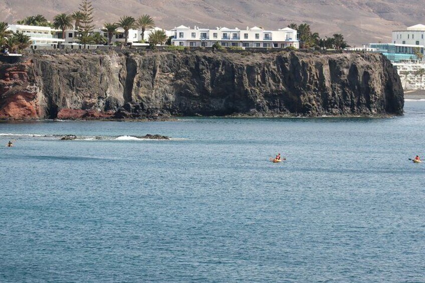 Kayak Tour in Playa Blanca