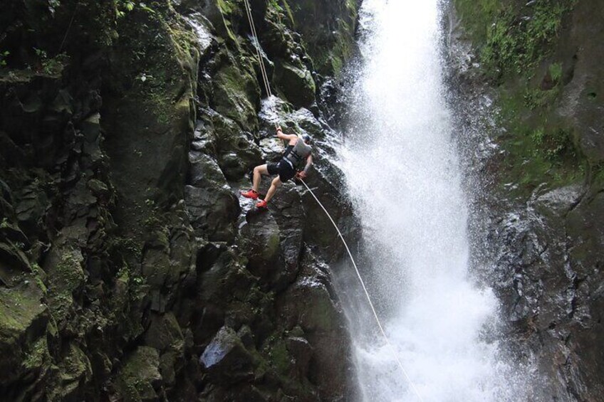 Guided Adventure in La Fortuna with Rainforest Falls Experience