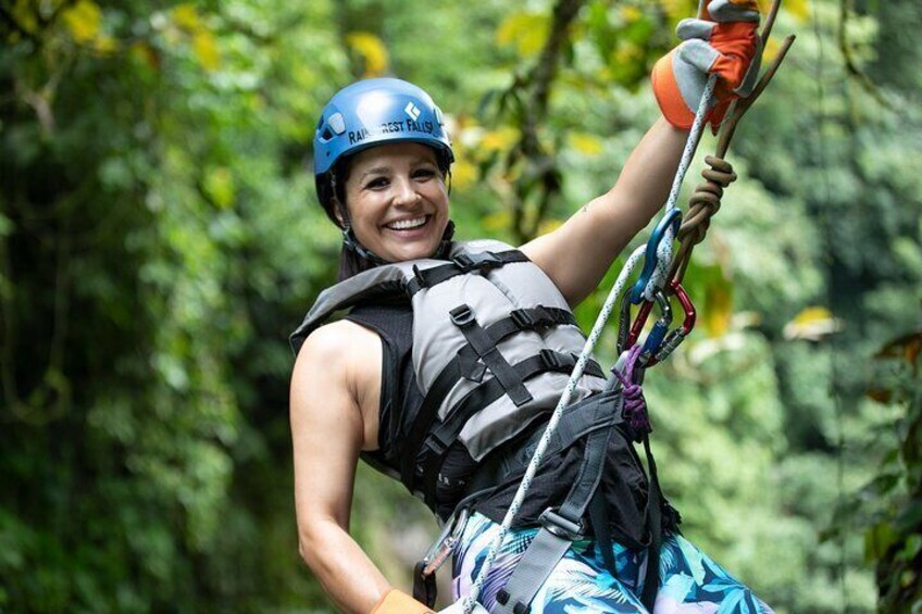 Guided Adventure in La Fortuna with Rainforest Falls Experience