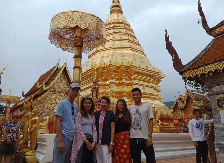 Picture 2 for Activity Chiang Mai: Doi Suthep Temple and Sticky Waterfall Tour