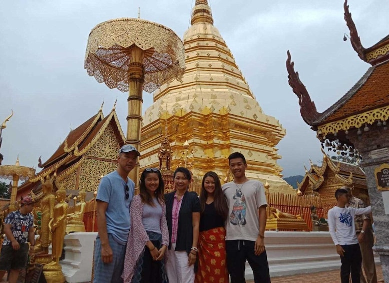 Picture 2 for Activity Private Doi Suthep Temple and Sticky Waterfall Tour