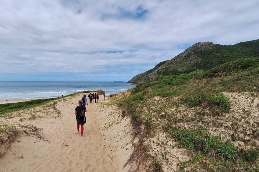 Trail to Lagoinha do Leste and Morro da Coroa