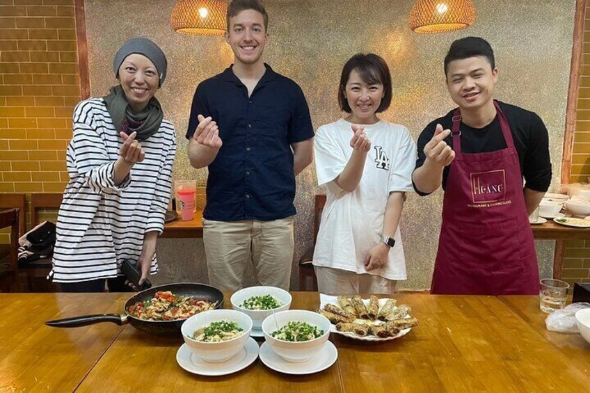 Authentic Vietnamese Cooking Class with Market Visit in HCMc