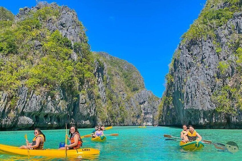 El Nido Big Lagoon and Tropical Island Private Tour with Transfer