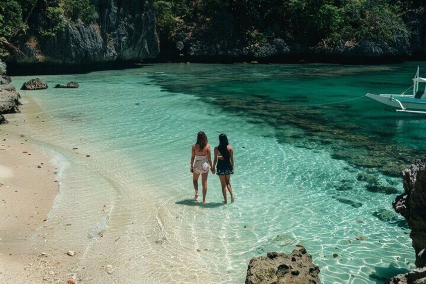 El Nido Big Lagoon and Tropical Island Private Tour with Transfer