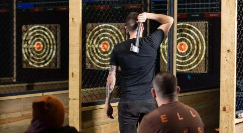 Gold Coast: Axe Throwing with Digital Targets