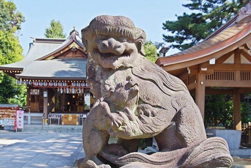 Hikawa Shrine Blessing and Ema Prayer Experience in Nakano