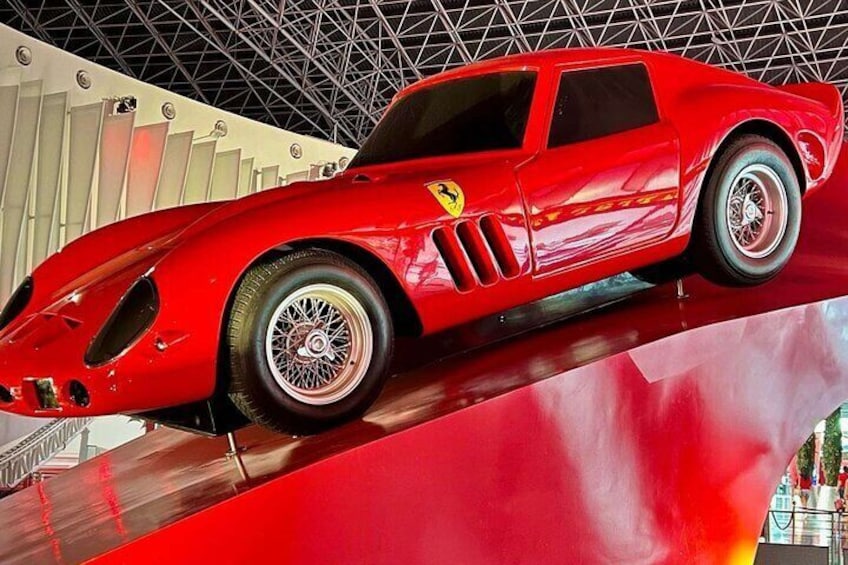 Ferrari Car in Ferrari world