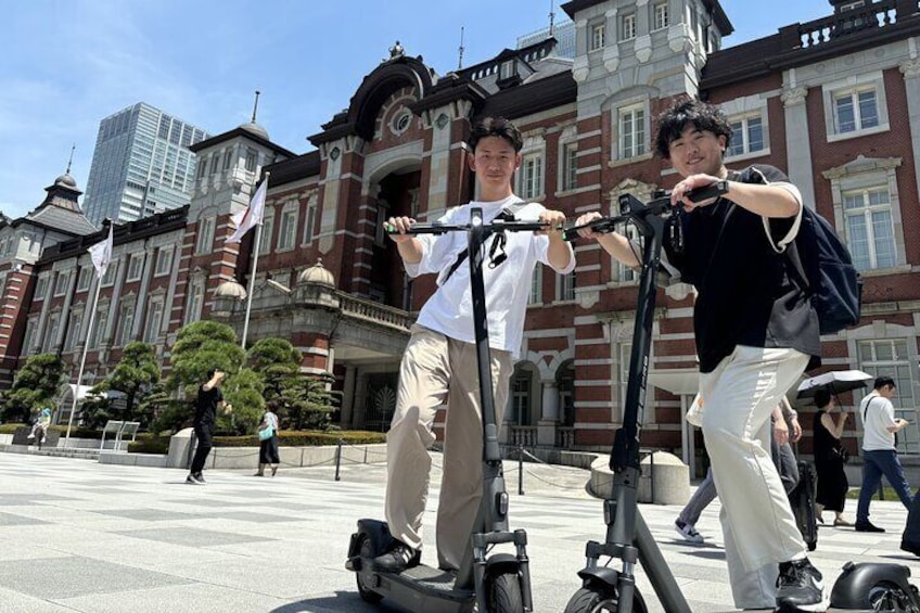 Private Customized Tour in Tokyo with E-scooter Ride