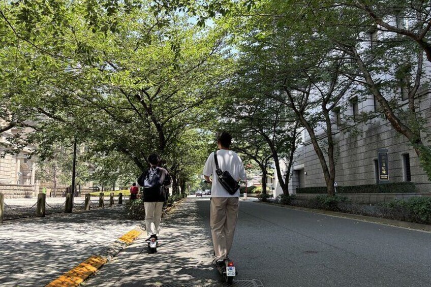 Private Customized Tour in Tokyo with E-scooter Ride