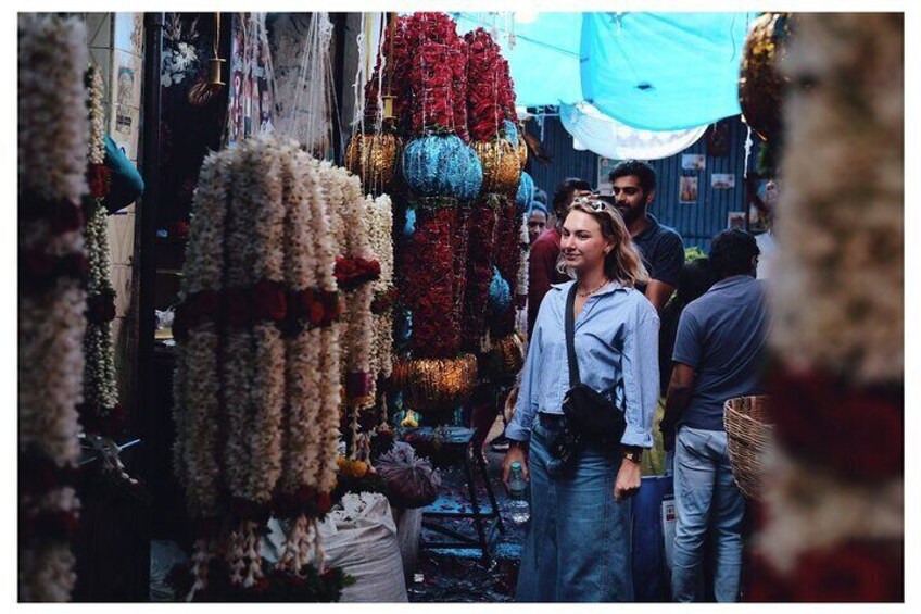 The vibrant Mysore market