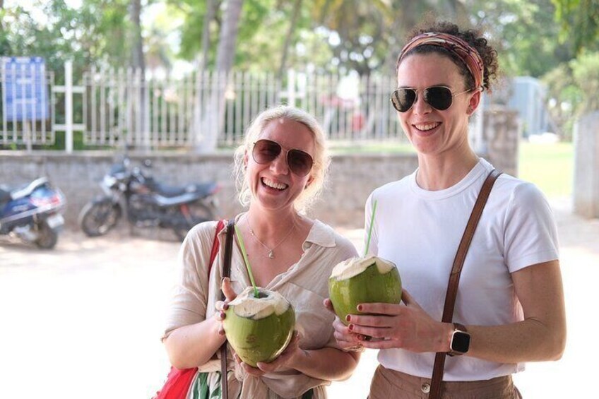 Refreshments on the tour