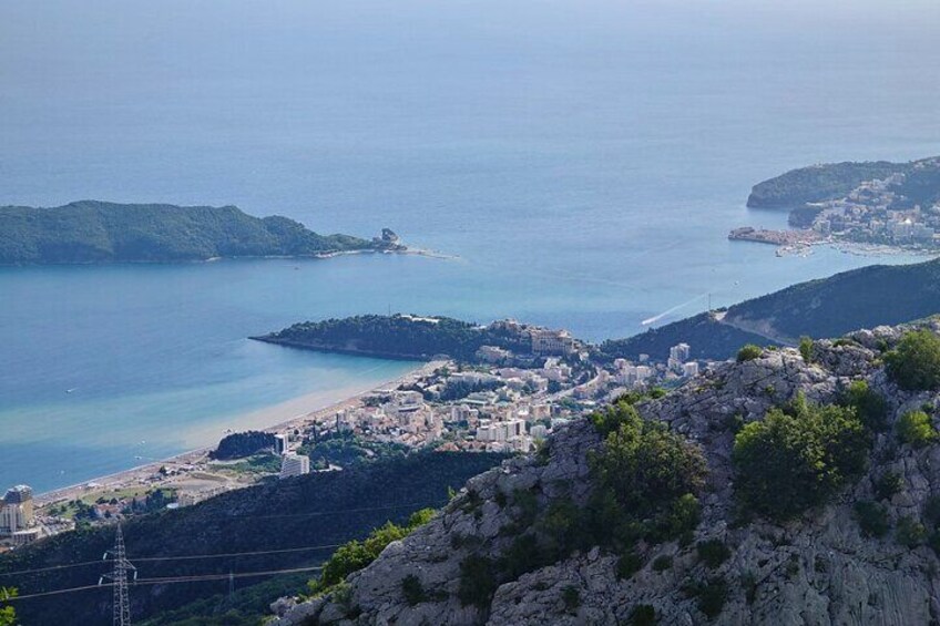 Unique lunch experience with locals in high hills above Budva!