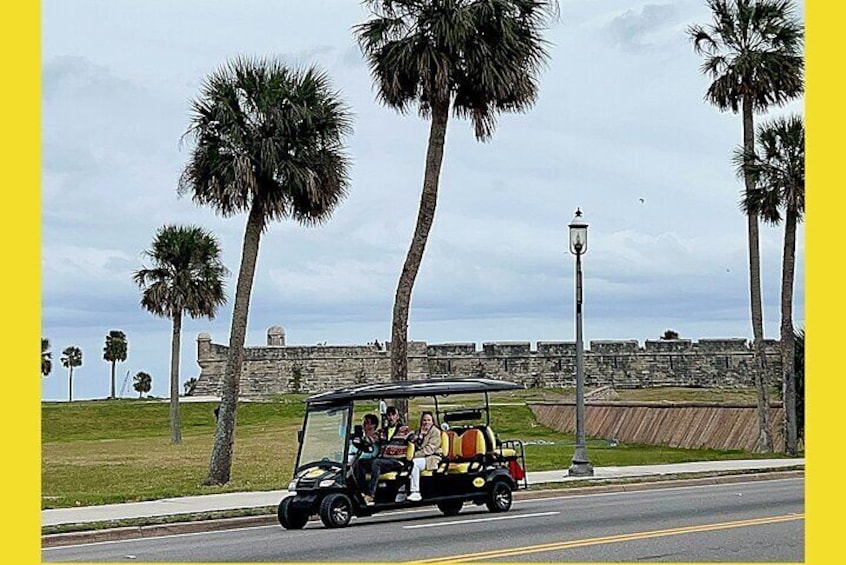 Riding Through History of St.Augustine: Premium Tour with PiCk Up