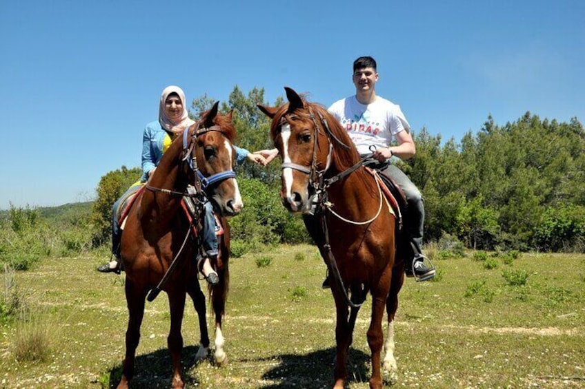 Private Horse Riding Adventure in Ulugüney Stream in Alara River