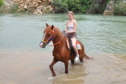 Private Horse Riding Adventure in Ulugüney Stream in Alara River