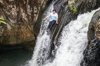 Private Tinajas Falls in El yunque from Cruise Ship Terminal