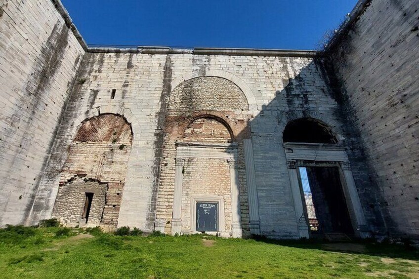 Byzantion Walk Way and City Walls in Istanbul