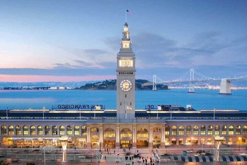 1 Hour Tram Trolley Tour from Ferry to Pier 39 in San Francisco