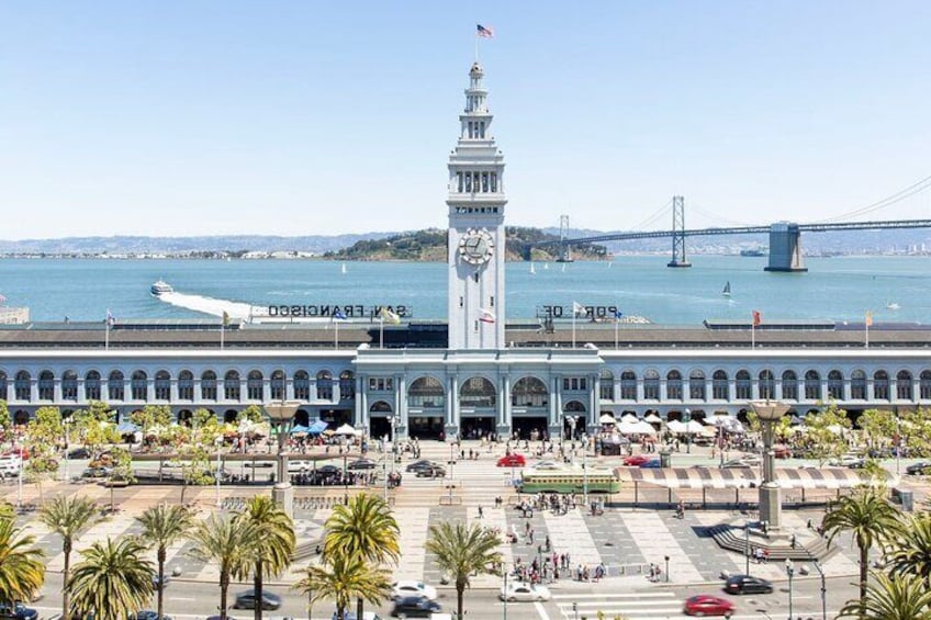 1 Hour Tram Trolley Tour from Ferry to Pier 39 in San Francisco