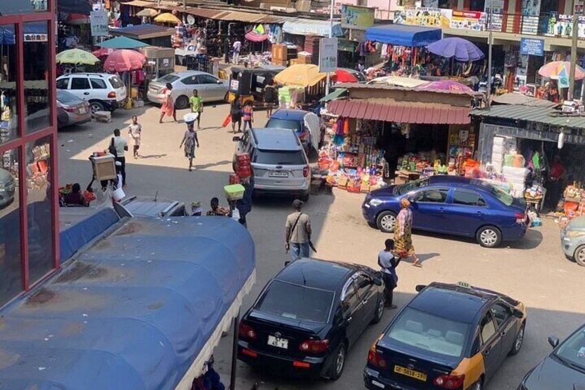 Cape Coast, Ghana Guided Local Market Tour