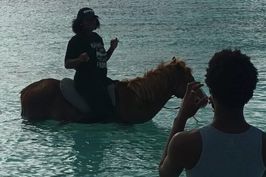 HorseBack Riding at Private beach/Grand Turk