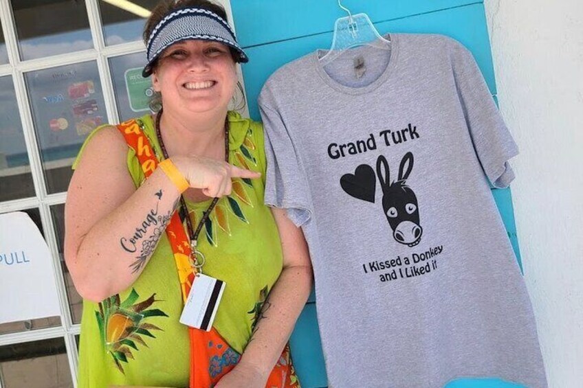 Guided Golf Cart Tour in Grand Turk