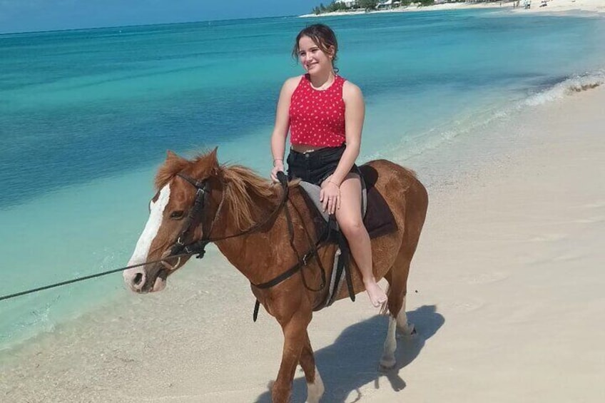 HorseBack Riding at Private beach/Grand Turk