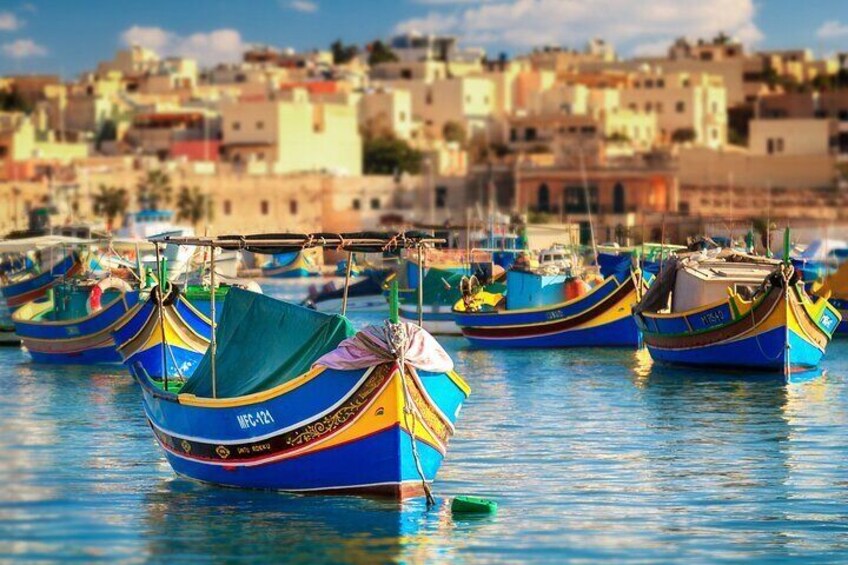 Half Day Tour in Marsaxlokk Village, Market, Blue Grotto & Qrendi