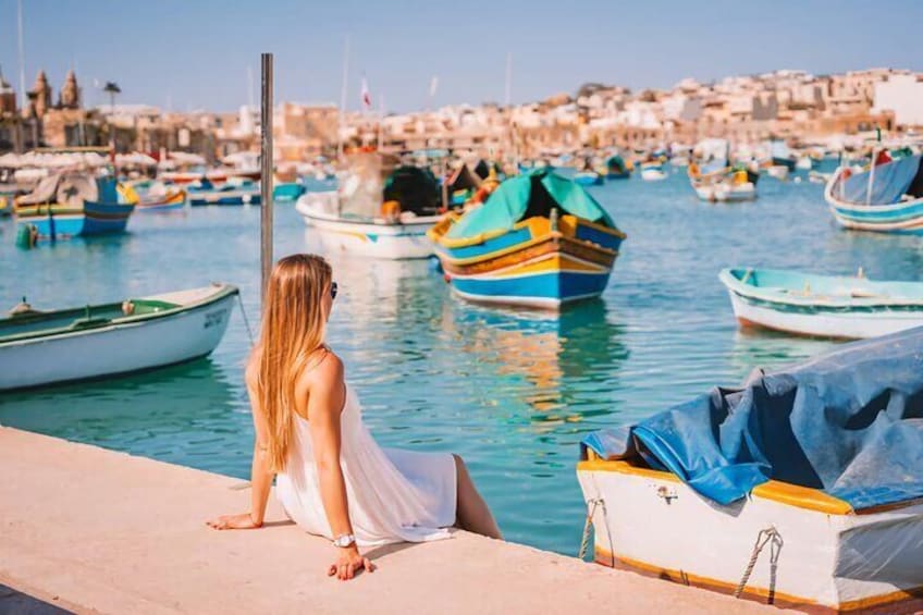 Half Day Tour in Marsaxlokk Village, Market, Blue Grotto & Qrendi